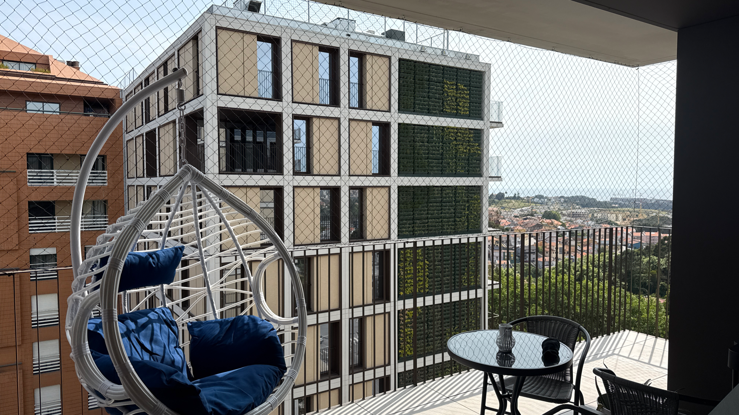 Instalação de rede Protect4You para controlo de pombos