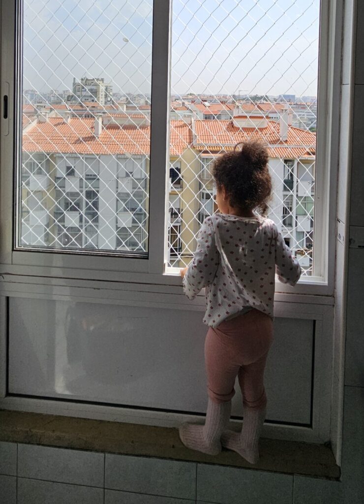 Instalação profissional de rede de proteção janela Lisboa