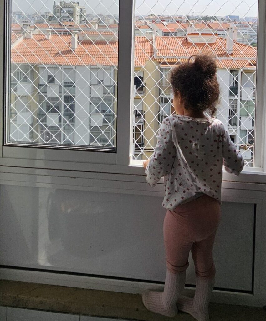 Instalação profissional de rede de proteção janela Lisboa