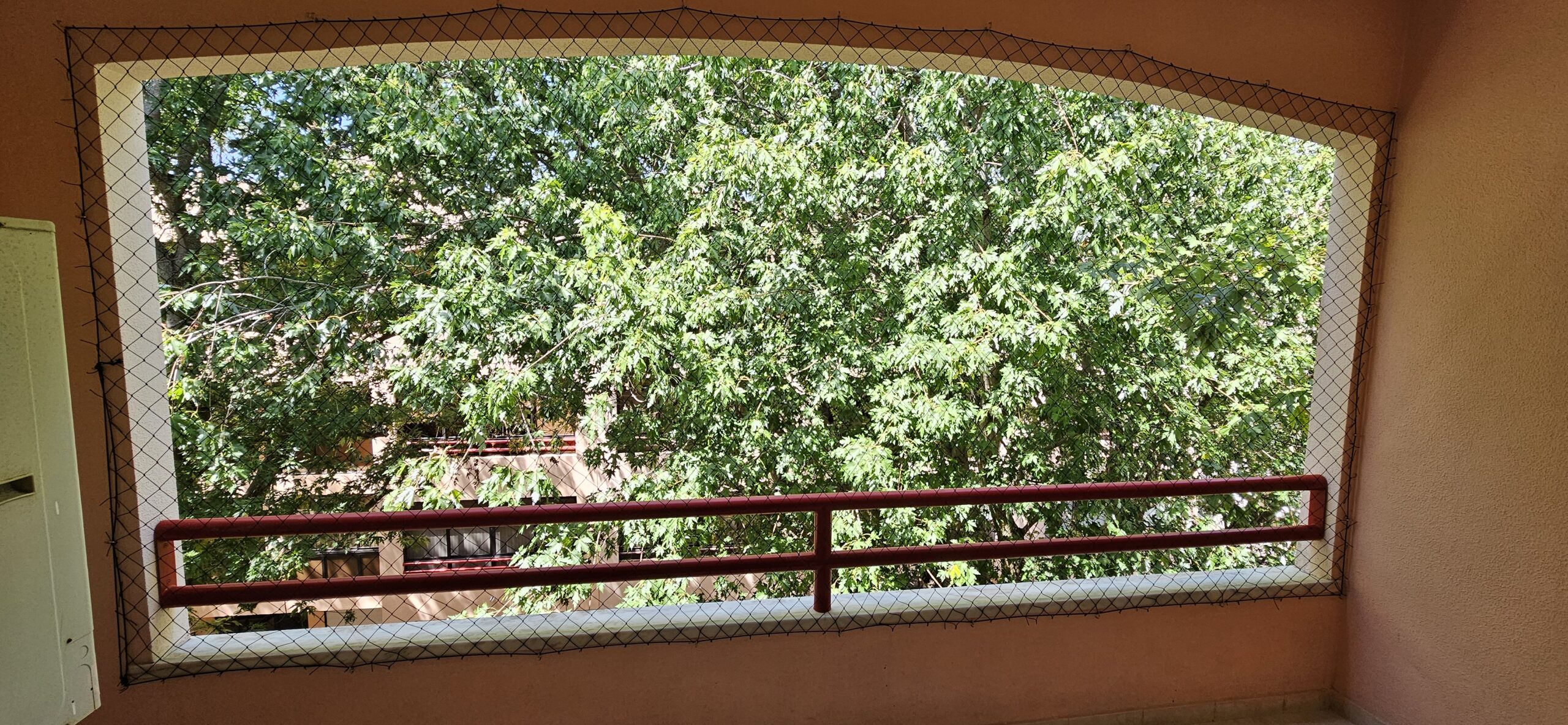 rede de proteção para varanda em apartamento residencial