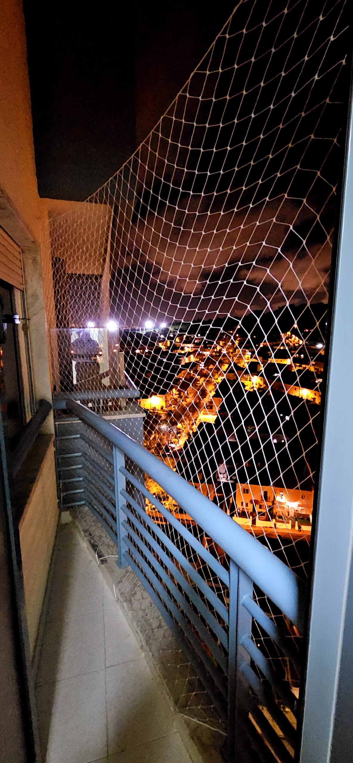 Rede de protecao faro para varanda em altura com instalação profissional