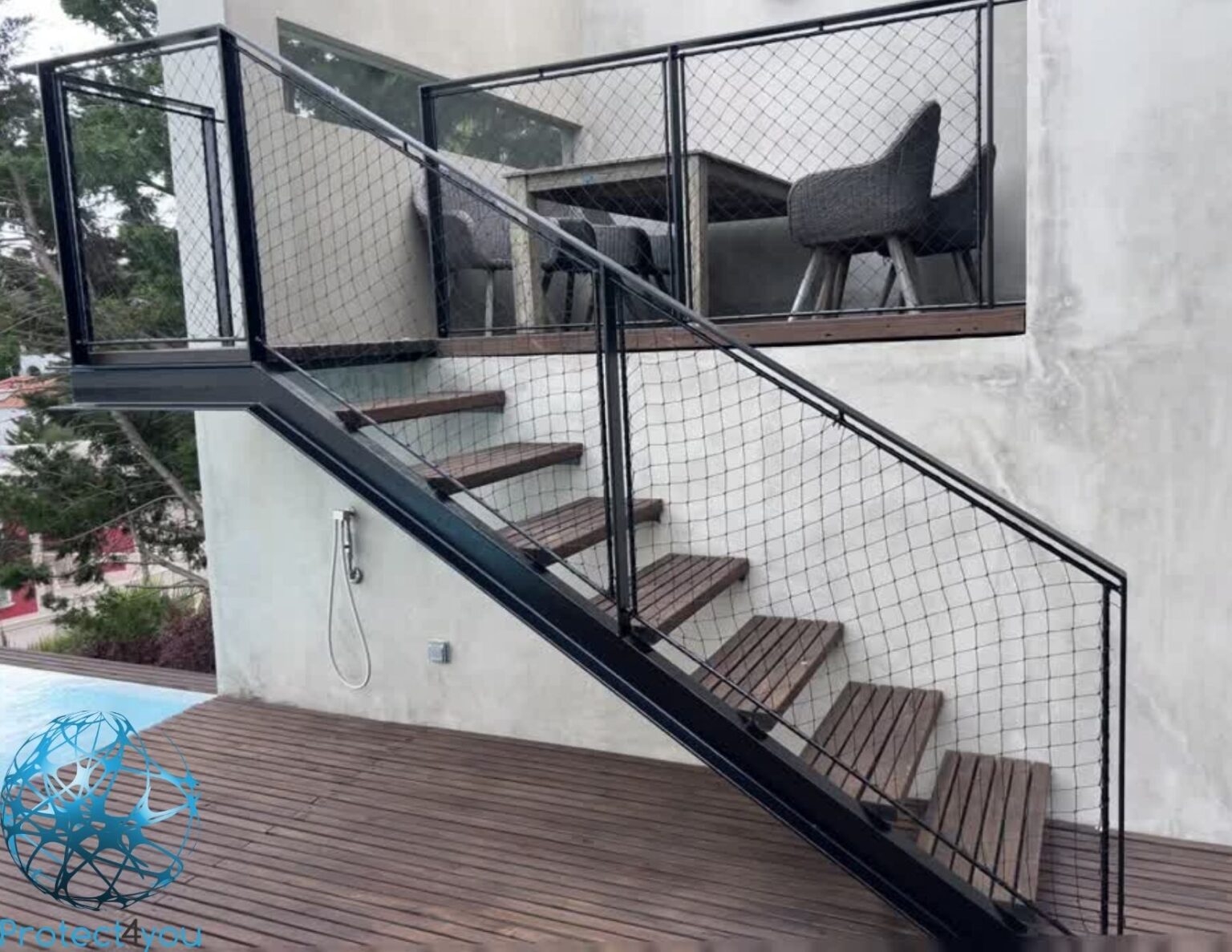 Proteção para Escadas