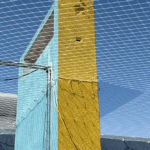 Rede de segurança para gatos em varanda no Porto com acabamento discreto