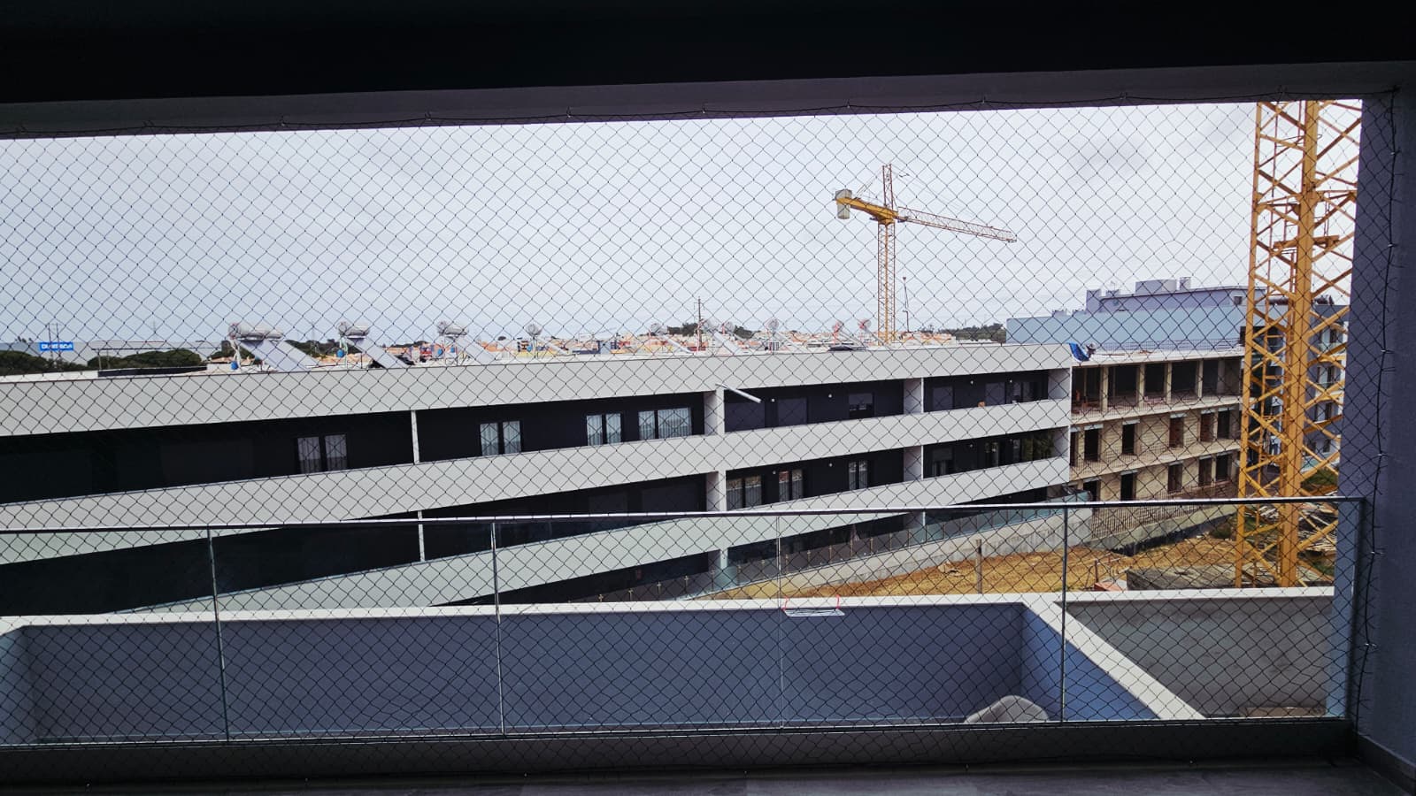 rede de proteção em varanda de apartamento