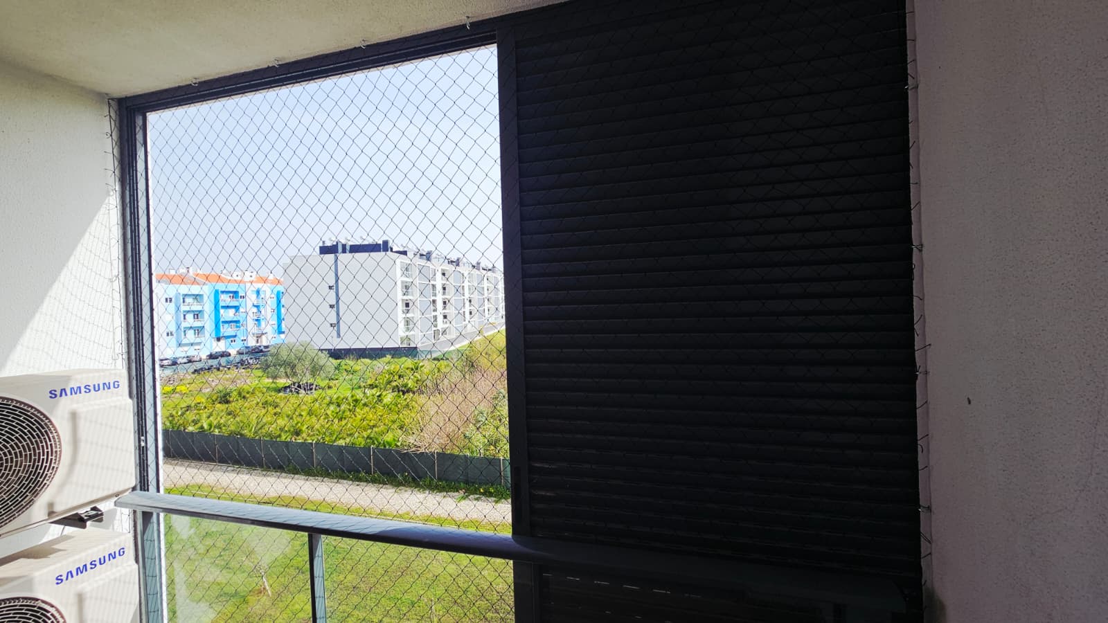 redes de proteção portugal em varanda de apartamento