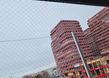 Malha 5x5 rede de proteção para gatos adultos