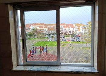 Instalação de rede de proteção para escadas Lisboa - segurança garantida