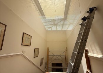 rede instalada em obra