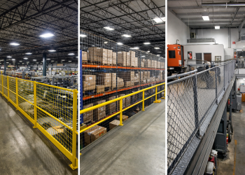 Rede de proteção industrial em área corporativa em Lisboa